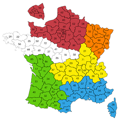 Carte de France